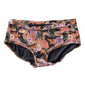 MeUndies FeelFree Hipster Garden Snake Print XL MicroModal